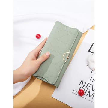 女士錢包女長款小眾設計韓版新款2025爆款大學生夏薄款原創多卡位