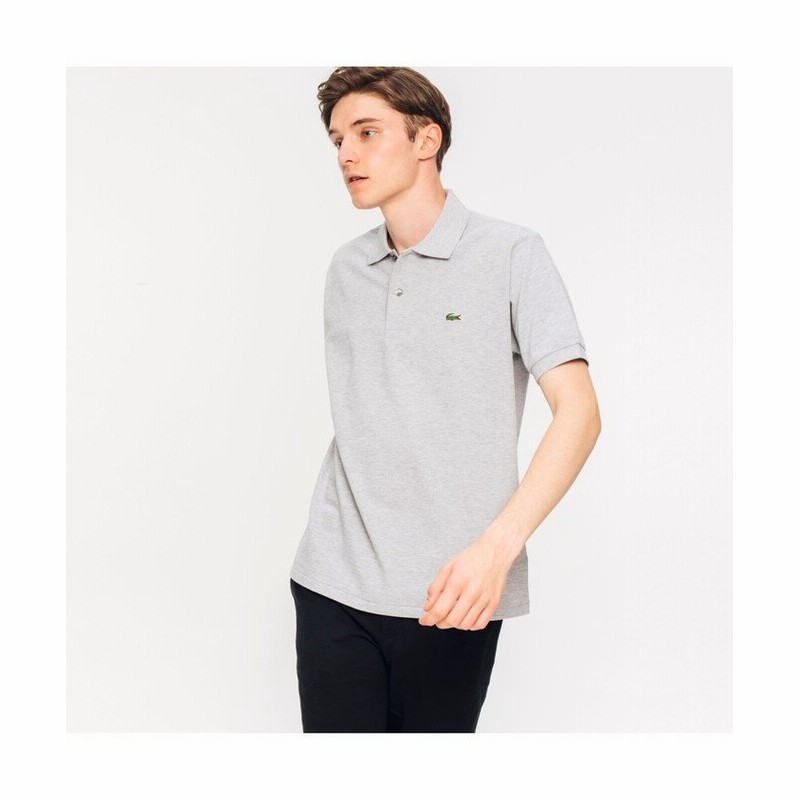 ラコステ L1264 定番半袖ポロシャツ 杢糸 メンズ グレー 5 日本サイズxl Lacoste 通販 Lineポイント最大2 0 Get Lineショッピング