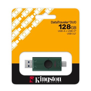 金士頓 Kingston DTDEG2 128G DataTraveler DUO USB-A/C 雙接頭 隨身碟
