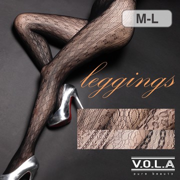 VOLA維菈 造型褲襪-派對必備歐美風情性感風情花紋網狀款網襪