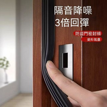 🔥臺灣出貨🔥鑫都防盗门密封条进户门隔音条防撞条框门窗门地门缝密封胶条