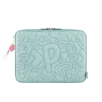 PLAY澎澎2WAY筆電包 - 莫蘭迪綠