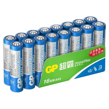 GP Power Plus碳鋅電池 4號  1組  16顆