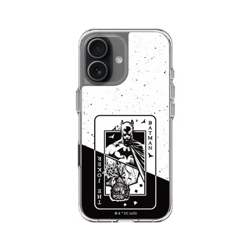 iPhone 17 Clear Case（相機按鈕） 透明 - Batman 蝙蝠俠 - 撲克牌
