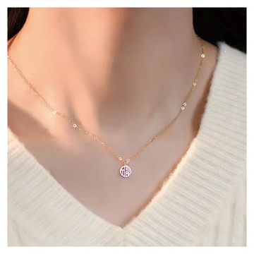 【Hera 赫拉】吉祥福星高照轉運項鍊 H114092503