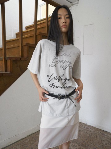 FADED MELANGE T-SHIRT