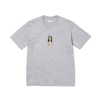 -現貨- SUPREME 26FW PRAYER CARD BOX LOGO TEE 耶穌 灰色