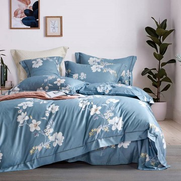 Pure One - 吸濕排汗天絲-清雅-單人床包被套組(含床包*1+被套*1+枕套*1)