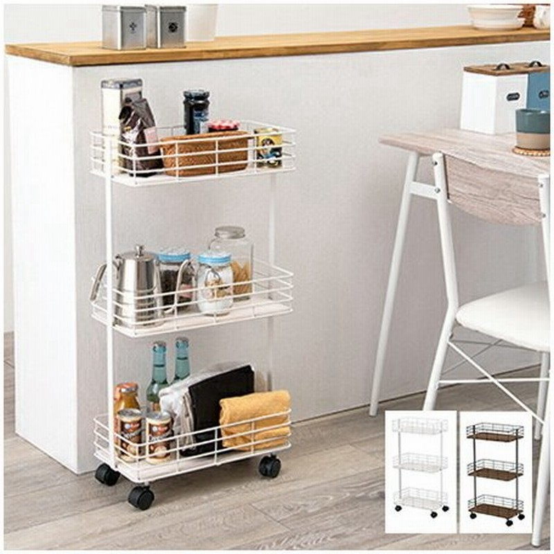 ワゴン おしゃれ キャスター付き 北欧 ランドリーワゴン キャスターワゴン 白 収納 キッチンワゴン ランドリーバスケット 木製 スリム 収納ワゴン 台所収納 通販 Lineポイント最大get Lineショッピング