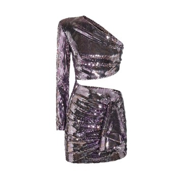 The New Arrivals By Ilkyaz Ozel - Galata Glow Myrine Mini Dress