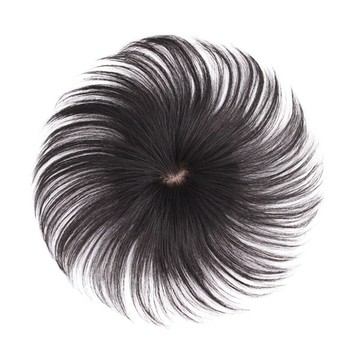 現貨+預購 女真髮髮片補髮塊透氣假髮片輕量假髮免打理隱形增髮量假髮接髮-頭頂補髮2色74jg19【獨家進口】【米蘭精品】