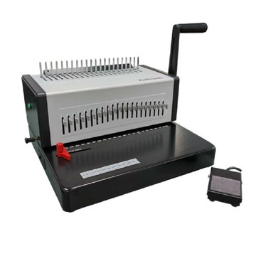 黃金甲 電動 膠圈機 打孔能力30張(70P) 裝訂厚度500張 /台 CB-30E
