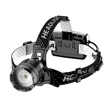 PSK FST32 1200流明 高亮度頭燈 聚泛光 白激光遠射 伸縮變焦 USB-C充電 電量顯示