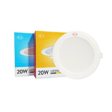 旭光 【4入組】LED崁燈 20W 白光 黃光 全電壓 15公分 15cm 嵌燈