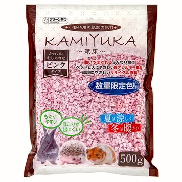 Clean Moff 小動物專用紙床 粉色 500g 倉鼠/黃金鼠/刺蝟適用  1包