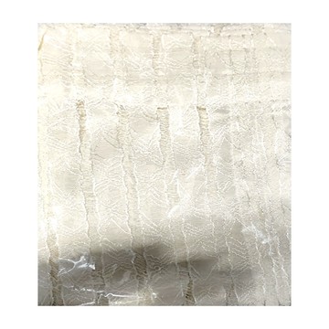 J&N 蕾蒂蕾絲雙開式門簾  米白色  90 X 90cm