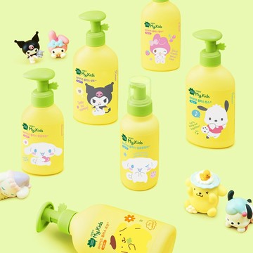 Green Finger 韓國 綠手指 三麗鷗 My Kids 兒童洗沐【現貨】沐浴露 洗髮精 潤髮乳 潔顏慕斯 乳液