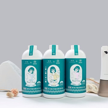 【EPOCHSIA】冷製液態洗手皂 補充瓶-(白麝香 & 玫瑰)/1000ml