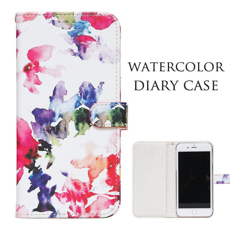 Xperia Xz Sov34 ケース 手帳型 カバー フィルム Au Xperiaxz Soー01j So01j 503so 602so 手帳 手帳型 ケース 耐衝撃 おしゃれ エクスペリアxz Watercolor 通販 Lineポイント最大0 5 Get Lineショッピング