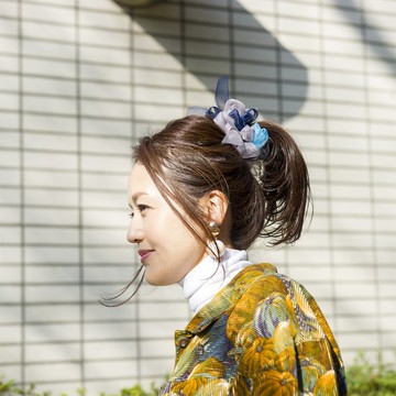 60's | 彩繪咲編髮圈