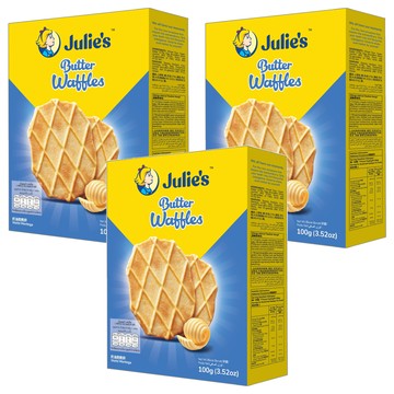 Julie's 茱蒂絲 奶油脆脆餅  100g  3盒