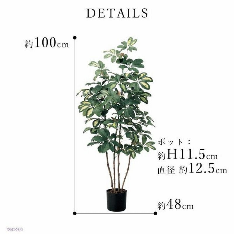 【新品】大型 観葉植物 フェイクグリーン　カポック　シェフレラ カポック（シェフレラ） | プレミアム光触媒フェイクグリーン