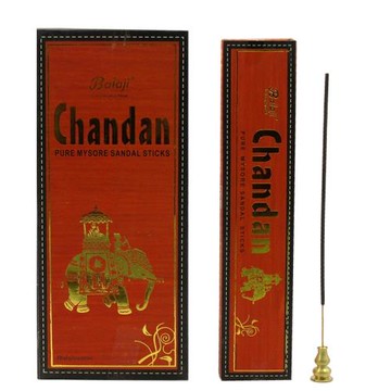 印度進口Balaji邁索爾檀香高級手工植物線香室內家用熏香濃郁持久