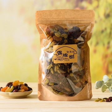 【偶棉家堅果坊】  『酸甜口感 讓你愛不釋手』 - 綜合葡萄莓果乾 375g