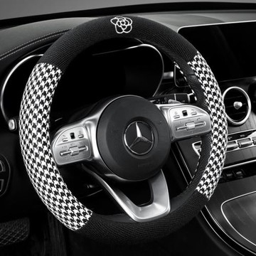 豐田新凱美瑞rav4雷凌卡羅拉四季通用型方向盤套防滑汽車把套夏季