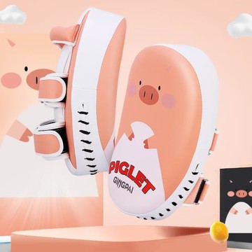 兒童跆拳道腳靶散打拳靶家用陪練拳擊手靶腳把腳板腿靶子訓練器材