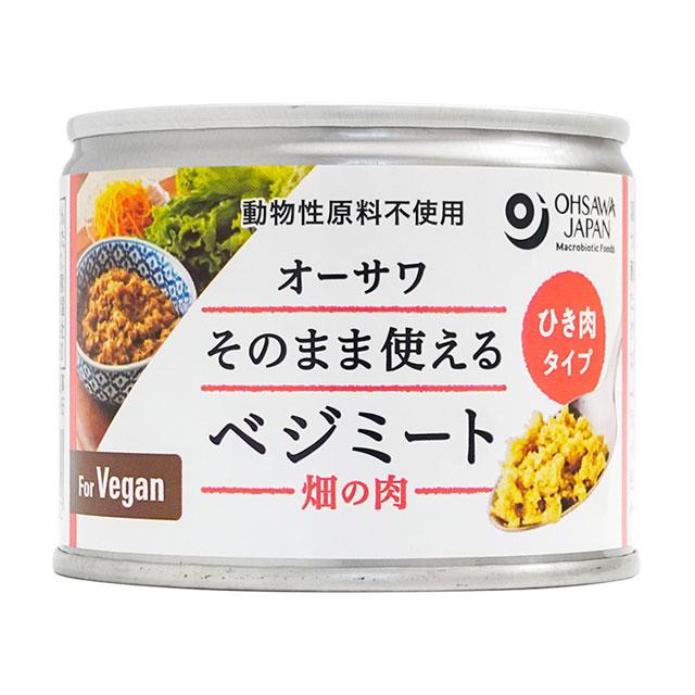 オーサワ　そのまま使えるベジミート(畑の肉)ひき肉タイプ　215g