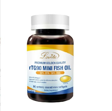 LOVITA 愛維他 94%緩釋迷你魚油膠囊 120顆(美國原裝進口)〔小資屋〕