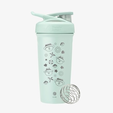 Blender Bottle 不鏽鋼搖搖杯【海灘ICON】24oz