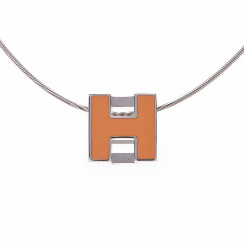 エルメス Hキューブネックレス オレンジ シルバー レディース Abランク Hermes 箱 中古 銀蔵 通販 Lineポイント最大0 5 Get Lineショッピング