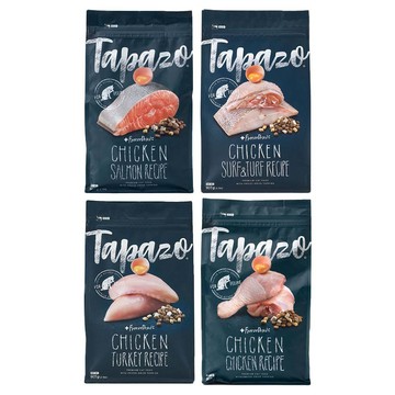 TAPAZO 【2入組】凍乾雙饗宴貓糧-無穀乾糧+凍乾 2磅(907公克)(貓主食/貓乾糧/貓飼料)