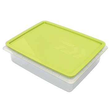 DAIWA 防水收納盒 PROOF CASE M  綠色 + 透明色  2L
