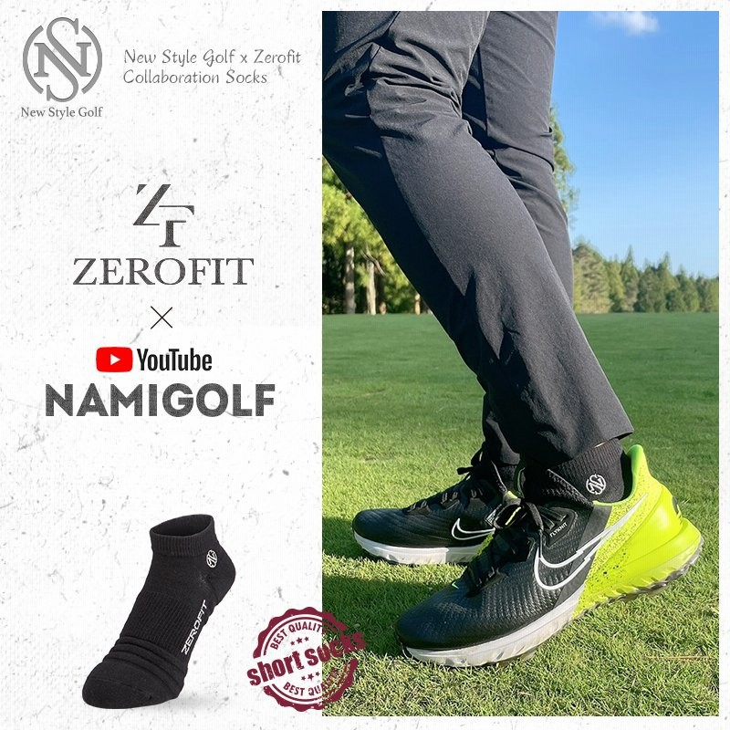 Youtube Namigolfコラボ New Style Golf メンズショートソックス Zerofit ネコポス便可 通販 Lineポイント最大0 5 Get Lineショッピング