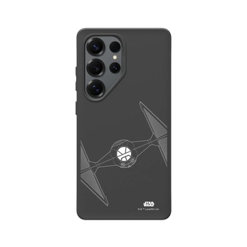 Galaxy S25 Ultra SolidSuit 黑 - 迪士尼-星際大戰 Star Wars - 鈦戰機-線條白