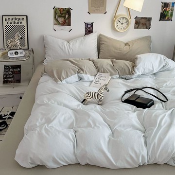 MEZAME HOME 鋪棉兩用被 QUILT-BC  雙人  雲朵拿鐵