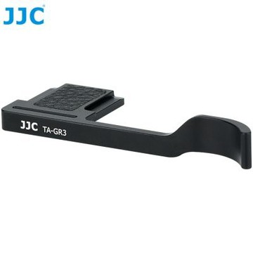 JJC理光副廠Ricoh熱靴手柄熱靴指柄TA-GR3(超纖維皮+鋁合金)相機熱靴指把手把 適GR IIIx / GR III HDF
