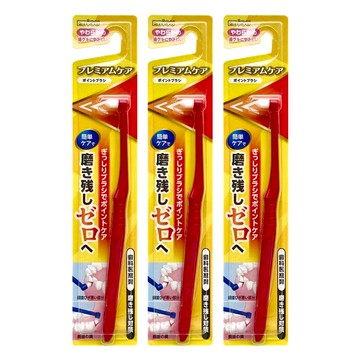 EBiSU 惠百施 單束毛牙刷 顏色隨機  3支