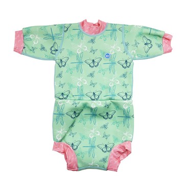 Splash About Happy Nappy Wetsuit 連身版游泳尿布褲 防漏保暖防曬 UPF50+防曬布料  XXL  1件