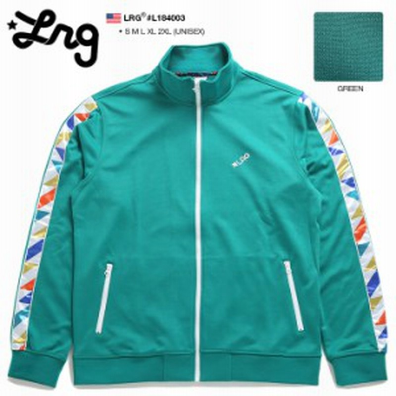 エルアールジー Lrg トラックジャケット ジャージ 上 アウター スタンドカラー Zipup Jkt 長袖 メンズ レディース 緑 L Xl 2l Ll 2xl 3l 通販 Lineポイント最大1 0 Get Lineショッピング