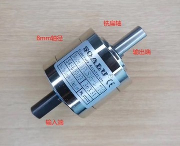 （爆款熱賣）（國際精品）【免運】雙軸行星增速機齒輪箱36 加速器可增速可減速使用 銅齒輪