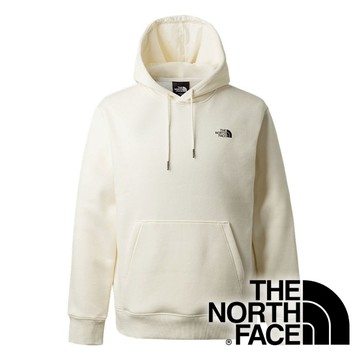 【THE NORTH FACE 美國】中性保暖連帽T恤『奶油白』NF0A86Q2 戶外 露營 登山 健行 休閒 時尚 保暖 連帽T恤 長袖