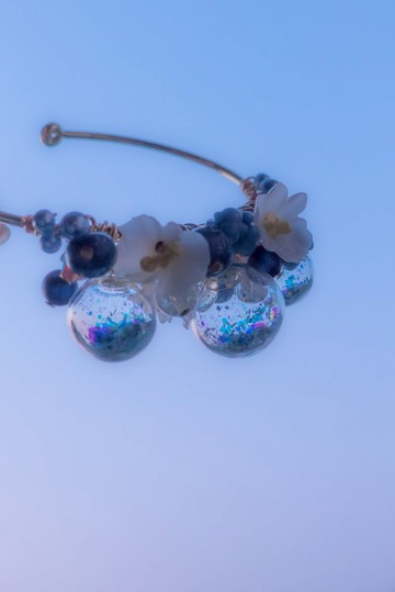 ZODIAC: 天蠍 X 四季海棠 / 手製苺果鍍14K金手鐲