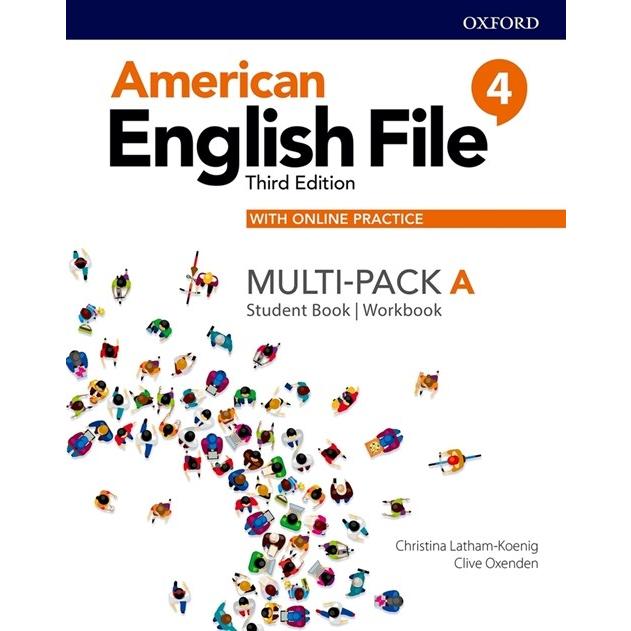 American English File E Level Student Book Workbook Multi-Pack A with Online Practice