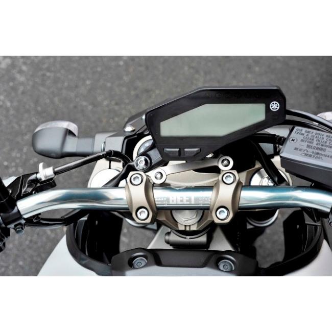 Ninja250（ニンジャ） レーシングハンドル TYPE2 クランプキット（ブラック） BEET（ビート）