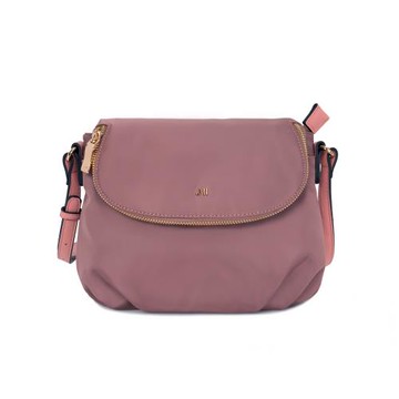 J II 斜背包 艾絲掀蓋斜背包-玫瑰金-8108-5