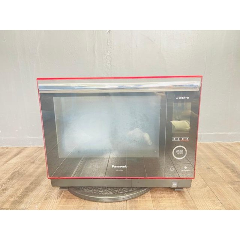 スチームオーブンレンジ 【中古】動作保証 Panasonic パナソニック NE-BS1200-RK 3つ星 ビストロ 30L ルージュブラック  生活家電 / 54517 | LINEブランドカタログ